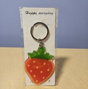 Strawberry Keychain